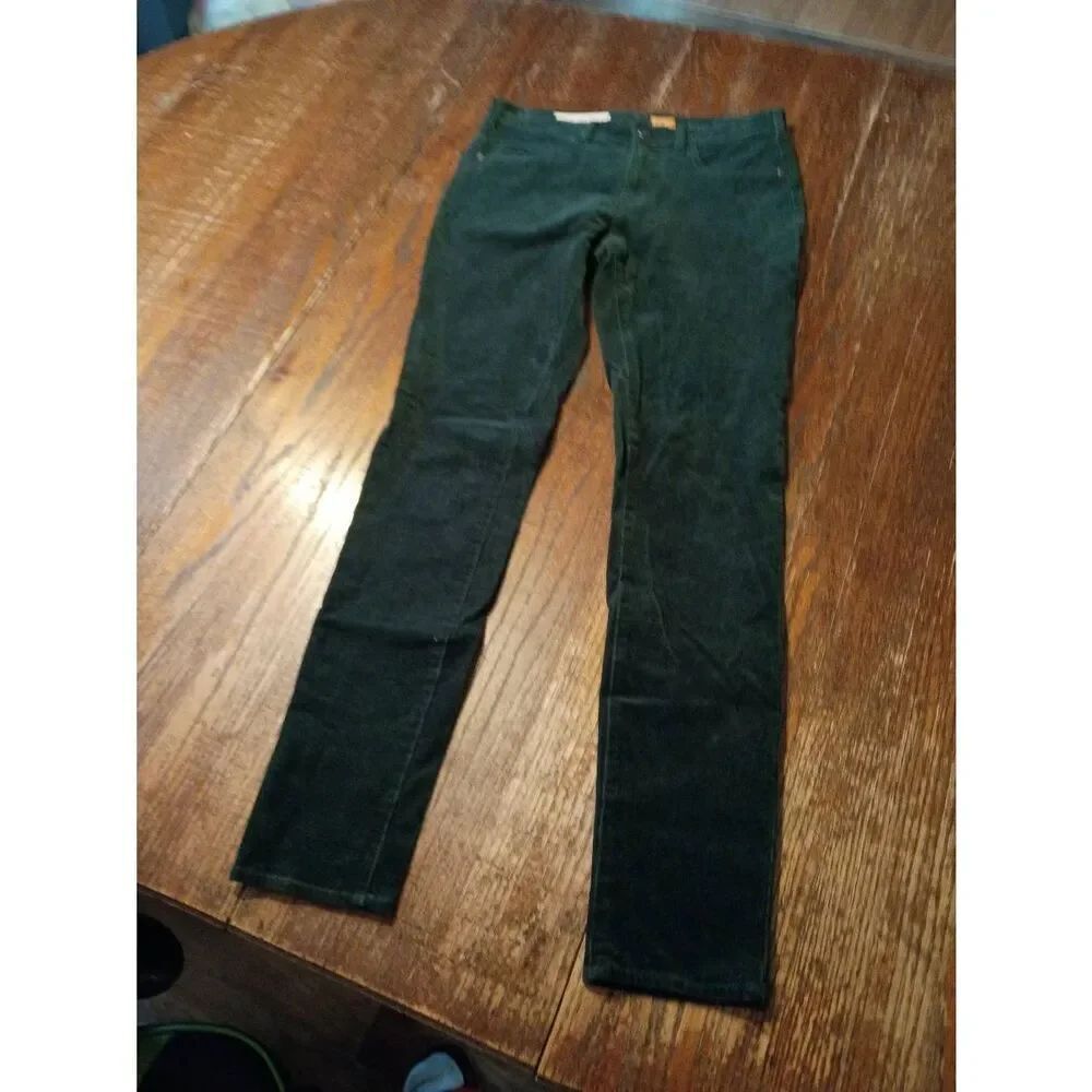 27" Waist Pilcro and the Letterpress Anthropology Blue Corduroy Casual Pants